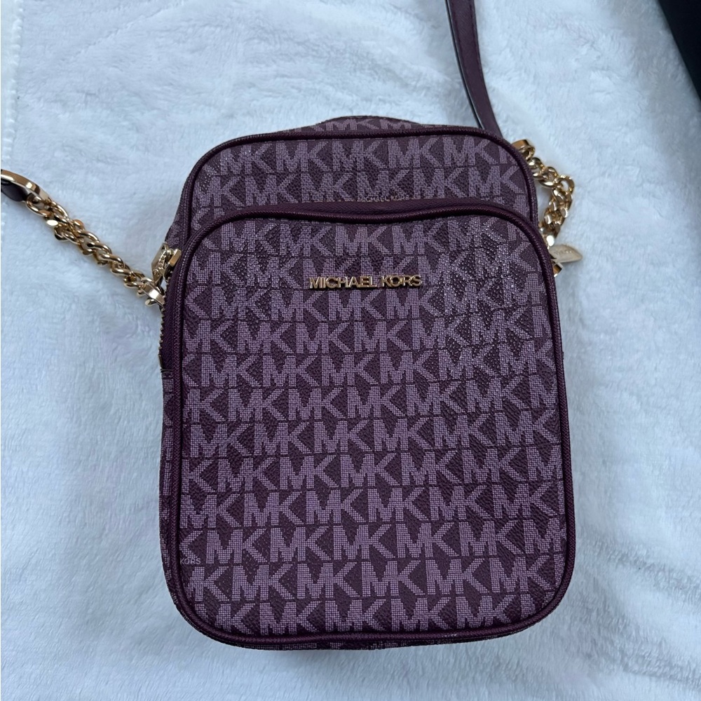 Michael Kors Purple Crossbody Bag